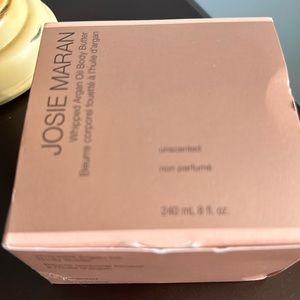 JOSIE MARAN Whipped Argan Oil Body Butter 8 oz unscented Ultra hydrating